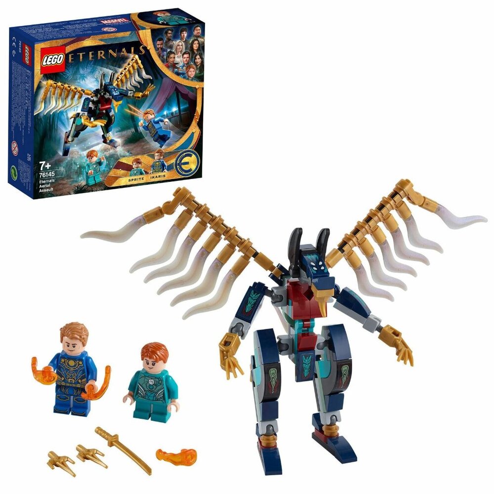 Lego Marvel Eternals Aerial Assault Building Toy 76145 133 Pieces - Picture 4 of 8